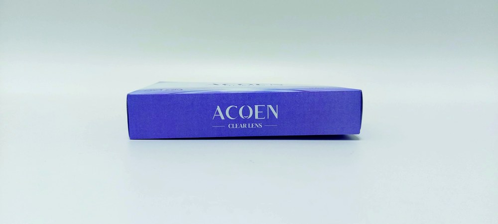 Retail carton, angled view
